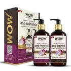WOW Red Onion। Black Seed & Pro Vitamin B5। Shampoo and Conditioner - 300+300 ml