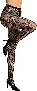[Natori] Lace Cut-Out Net Tights