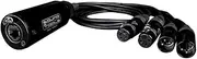 Sound Tools CAT Tails MFX – 4 Channel 2 Female + 2 Male XLR to EtherCON Breakout Tails | Send/Return for Analog Audio, AES3, Intercom, DMX Over Shielded Cat5e