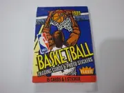 1989 Fleer Basketball Unopen Sealed Wax Pack 15 Cards 1 Sticker !