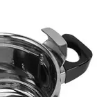 ✪Household Stainless Steel Pressure Cooker Canner Explosion Proof Double Botto