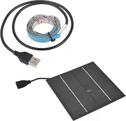 Solar Plant Grow Light Strip, 5W LED High Luminous Flux Promote Growth Solar LED Grow Light Strips, Grow Lights for Indoor Plants, LED Grow Light (0.5M)
