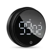 Digital Magnetic Timer, Timer for Kids Kitchen with Large LED Display, Adjust...