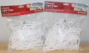 Simple Living 100 Universal Light Clips for Gutters, Shingles, Tile 712050-5