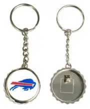 NFL Football Buffalo Bills Bottle Opener Key Ring Keyring Kapselform