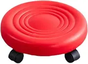 Generic Roller Roller with Rotating Feces with Mini Wheel Wheels Heavy Discussion Set, Red, as described