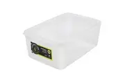 6 x 5.5L Rectangle Stack-able Plastic Food Storage Container Box Lid BPA Free