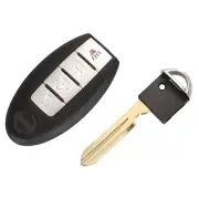 NISSAN MAXIMA ALTIMA SMART KEY SHELL 4 BUTTON SEDAN VERSION 2007-2022