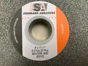 6" X 1" X 1" 8S FINE GRIT S/C GENERAL PURPOSE PLUS STANDARD ABRASIVES #853153