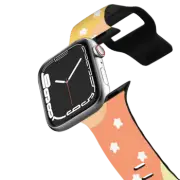 Apple Watch Series 4-6, SE (40mm) Impact Band Wavy Stars Watch Band by GMF Designs