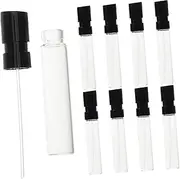 Travel Size Perfume Bottles 10pcs Mini Glass Spray Bottles for Essential Oil Refillable Perfume Atomizer