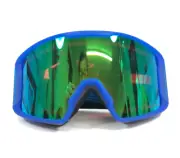 Oakley Snow Goggles Line Miner M OO7093-6700 Blue Blaze with Prizm Jade Iridium