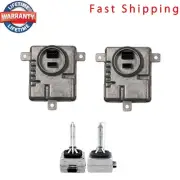 2pair Xenon HID Headlight Ballast Module 8K0.941.597C & D3S Bulb New For Audi VW (for: Volkswagen)