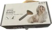 HOP Home Of Paws Wooden Massage Rake Comb Grooming Tool