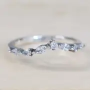 New Pandora Ring Timeless Wish Sparkling Alternating 192390C01 W Hinged Box