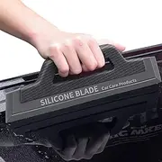 Lmyit Car Squeegee for Windshield - Auto Squeegee | Streak-Proof Non-Scratch Scrubber for Solar Panel Skylight Home Exterior High-Rise Glass Commercial Mirror RV Boat