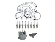 Spark Plugs Wires Distributor Cap Rotor for Jeep Grand Cherokee 5.2L 5.9 97-98 (for: Jeep)