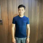 美國百分百【全新真品】EMPORIO ARMANI EA7 短袖 T恤 LOGO T-SHIRT 短T 深藍 K204