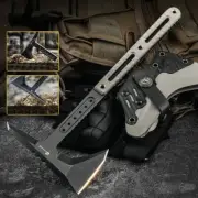 Tactical Hatchet Combat Tomahawk Fighting Axe Double Head Survival Military Army