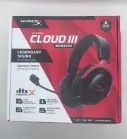 New HyperX Cloud III Wireless Gaming Headset PC PS4 PS5 Switch DTSX 120hr