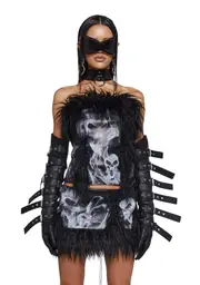 [Namilia] Doomsday Faux Fur Corset
