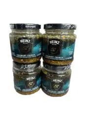 4 PACK Heinz 57 Culinary Crunch Mandarin Orange Miso Crunch 5.6 oz
