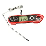 Digital Meat Thermometer Electric Probe with Backlight LCD For Instant Read
