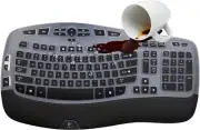 Cover for Logitech K350 Wireless Wave Keyboard, Logitech MK570 MK550 Wireless Wa