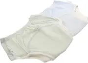 ASAKKURA 2pcs Cotton Potty Training Underwear for Breathable Waterproof Washable Training Pants for Boys and Light & Light Size 110