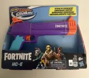 NERF Super Soaker Fortnite HC-E Toy Water Blaster, Powerful Water Blast In Box