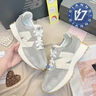 現貨✨帝安諾 實體店面 - New Balance 327 焦糖底 灰綠 麂皮 淺灰 雲霧灰 元祖灰 MS327KA1【APP下單享4%點數】