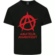 Amateur Anarchist Anarchism Activist Funny Kids T-Shirt Childrens