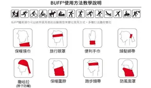 BUFF 單車 Coolnet 抗 UV 頭巾 午夜藍