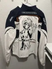 Carbon Copy Eva Racer Rei Ayanami Racing Jacket Never Worn Large
