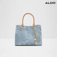 在飛比找momo購物網優惠-【ALDO】LEGOIRI-典雅素面托特包(丹寧淺藍)