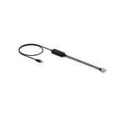 Yealink Telephone cable for WH64/WH65/WH68, Compatible with Cisco/Avaya/Poly/Grandstream/Mitel/Unify phones, without remote control feature