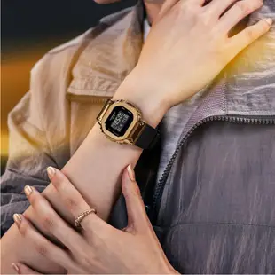 CASIO G-SHOCK 黑金配色 奢華新潮外觀錶款 GM-S5600GB-1