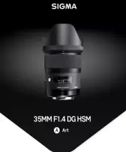 SIGMA 35mm F1.4 DG HSM | A, FOR SONY E