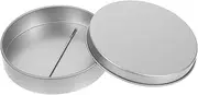FELTECHELECTR 2pcs Cookie Needle Set Stainless Steel Cookie Storage Box Multi-use Biscuit Case for Family Game Night