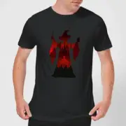 Harry Potter McGonagall Silhouette Men's T-Shirt - Black
