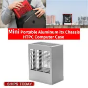 Silver SGPC K39v2 Mini itx Chassis HTPC Computer Case For i5/R5 2023 NEW
