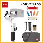 ZHIYUN Smooth 5S Combo White Smartphone Gimbal Stabilizer w/Magnetic Fill Light