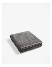 [Country Road] Calo Australian Cotton Bath Mat in Charcoal Marle