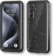 [MKERED] Samsung A35 5g Case,Samsung Galaxy A35 5g Case IP68 Waterproof Dustproof Case and screen protector Full Body Sealed Underwater Protective Front and Back Cover for Samsung Galaxy A35 5g, A35-B
