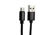 JACKSON 1.5m USB-A to USB-C Sync & Charge Cable Braided Black