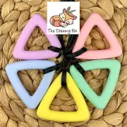 Autism Chewy necklace - Chewie Tube Sensory Chew ASD ADHD SPD Triangle