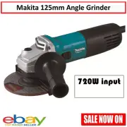 Makita Angle Grinder 720W Electric 5 Inch 125mm Grinding Machine Tool Contractor