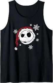 [Disney] Nightmare Before Christmas Jack Snowflakes Tank Top