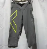 New 2XU Compression Capri 3/4 Tights Grey Workout Active Women's Small