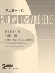 Flight of the Bumble Bee Marimba/Xylophone Solo Piano Rubank Contest Sheet Music